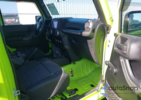 2012 Jeep Wrangler Unlimited Sport from USA, damaged, VIN 1C4BJWDG6CL260177